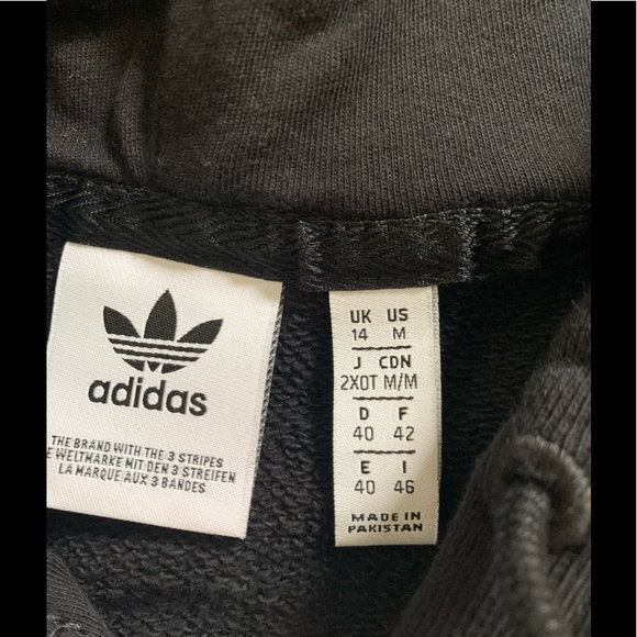 Adidas trefoil hoodie with kangaroo pocket - Picture 4 of 4